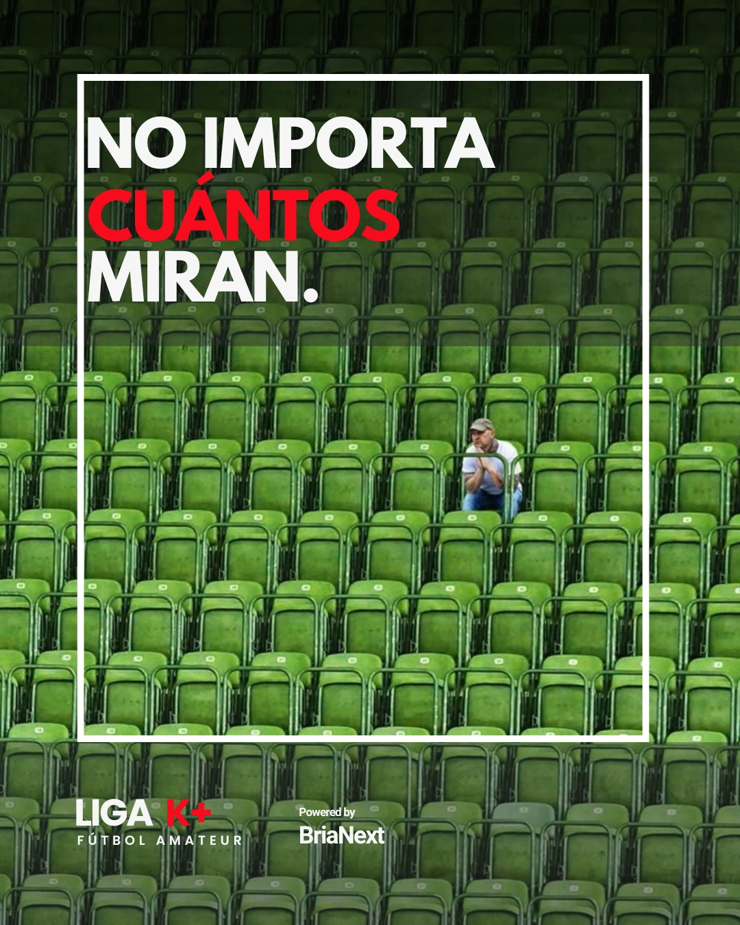 Pieza editorial original 1 de la campaña Un Escudo de Liga K+