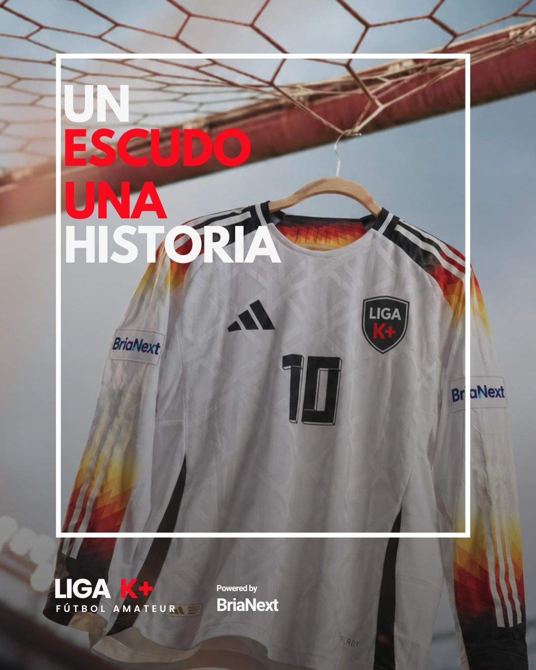 Pieza editorial original 2 de la campaña Un Escudo de Liga K+
